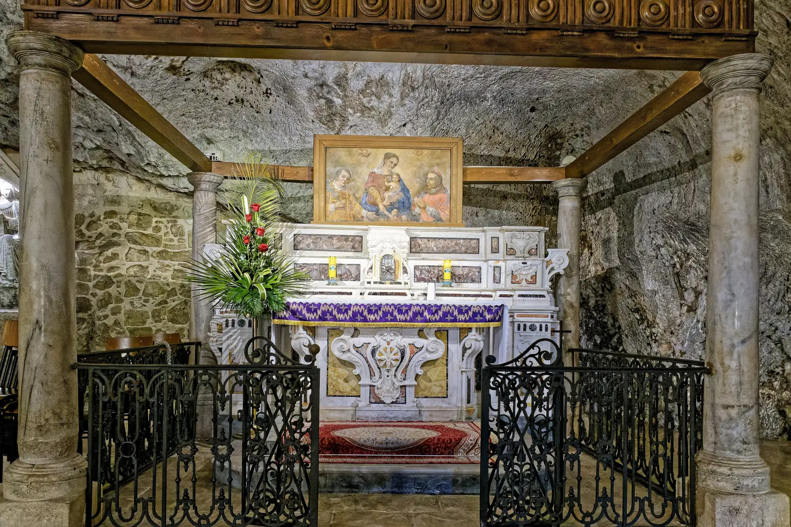 Una cappella nel santuario di San Michele