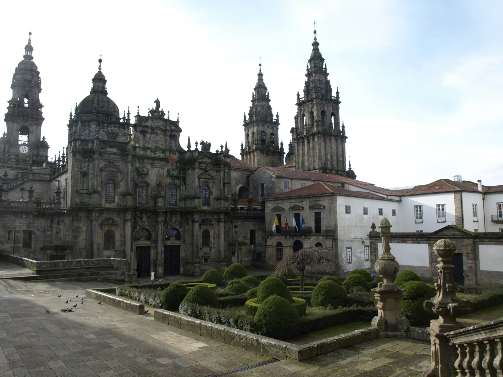 La cattedrale di Santiago de Compostela